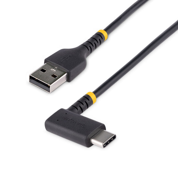 StarTech.com R2ACR-2M-USB-CABLE USB-kabel USB 2.0 USB A USB C 0,48 Gbit/sek. 60 W Sort