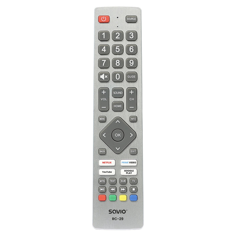 Savio RC-29 fjernbetjening IR trådløs TV Tryk på knapper