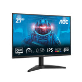 AOC B3 Q27B36X computerskærm 68,6 cm (27") 2560 x 1440 pixel Quad HD LED Sort