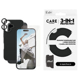 PanzerGlass CARE™ by ® 3-i-1 Pakke iPhone 16
