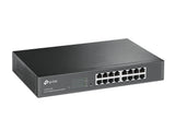 TP-Link TL-SG1016DE netværksswitch Administreret L2 Gigabit Ethernet (10/100/1000) Sort