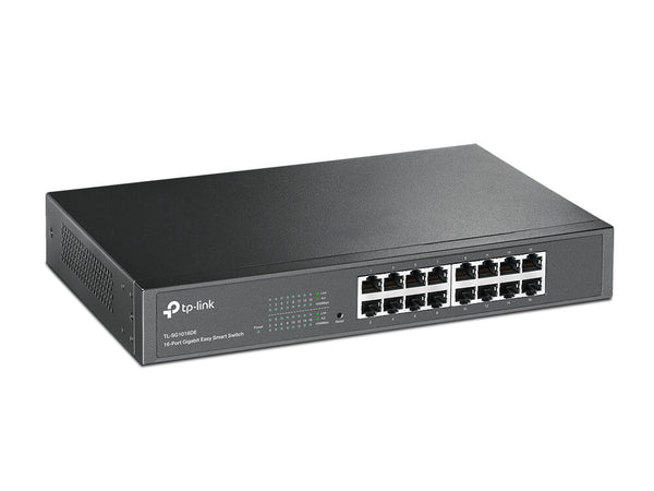 TP-Link TL-SG1016DE netværksswitch Administreret L2 Gigabit Ethernet (10/100/1000) Sort