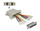DeLOCK 66834 kabel kønsskifter D-Sub 25pin 2x RJ-45 Beige