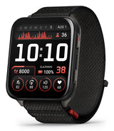 Garmin Venu X1 5,08 cm (2") AMOLED Digital 448 x 486 pixel Berøringsskærm Sort Wi-Fi GPS (satellit)