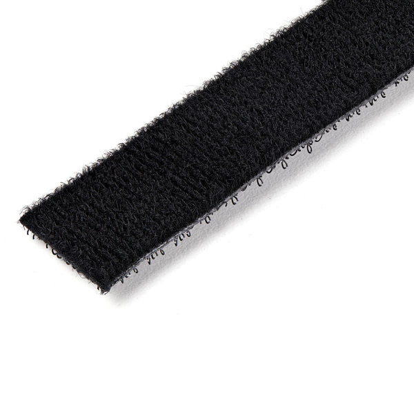 StarTech.com HKLP100 kabelsamler Krog og løkke kabelbinder Nylon Sort 1 stk