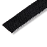 StarTech.com HKLP25 kabelsamler Krog og løkke kabelbinder Nylon Sort 1 stk