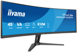 iiyama G-MASTER 45"LCD Curved Bus. UWQHD computerskærm 113 cm (44.5") 5120 x 1440 pixel Dual QHD LED Sort