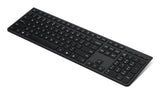 Lenovo 4Y41R64540 tastatur Hjemme/kontor RF trådløs + Bluetooth US engelsk Sort