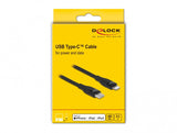 DeLOCK 86636 Lightning kabel 0,5 m Sort