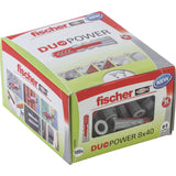 Fischer DUOPOWER 8 x 40 LD 100 stk Udvidelsesanker 40 mm