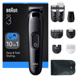 Braun AIO3560 skæg- og hårtrimmer Sort 14 Nikkel-Metalhydrid (NiMH)