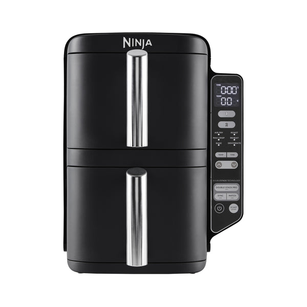 Ninja SL300EU frituregryde Dobbelt 7,6 L Enkeltstående 2470 W Lavfedt steger Sort