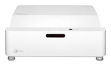 Optoma ZW410UST Ultrakort projektor med kort projiceringsafstand 4000 ANSI lumens DLP WXGA (1280x800) 3D Hvid