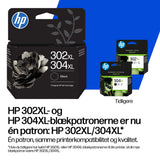 HP Original 302XL/304XL-blækpatron, sort