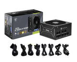 MSI MAG A750GLS PCIE5 enhed til strømforsyning 750 W 24-pin ATX ATX Sort