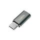 2Direct AU0041 kabel kønsskifter USB Type-C USB Micro B Grå