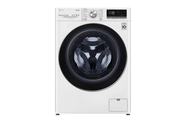 LG V7WD96H1A vaskemaskine - tørretumbler Fritstående Front-læsning Hvid