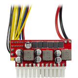 Inter-Tech 88882190 enhed til strømforsyning 200 W 20+4 pin ATX Sort