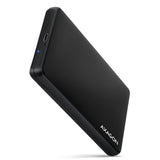 Axagon EE25-SLC drevkabinet HDD/SSD kabinet Sort 2.5"