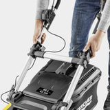 Kärcher LMO 5-18 Dual Manuel plæneklipper Batteri Gul, Sort