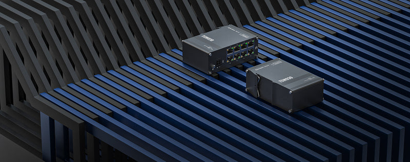 Teltonika NETWORKS TSW030 8-Port Ethernet Switch Ikke administreret Fast Ethernet (10/100) Sort