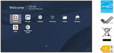 Viewsonic CDE7514-2C skilte display Digital fladpaneldisplay 190,5 cm (75") LCD Wi-Fi 500 cd/m² 4K Ultra HD Sort Indbygget processer Android 14 24/7