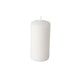 Papstar 17984 vokslys Cylinder Hvid 8 stk