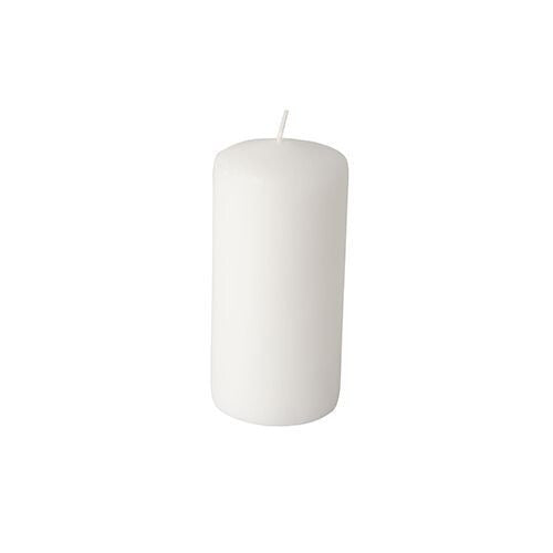 Papstar 17984 vokslys Cylinder Hvid 8 stk
