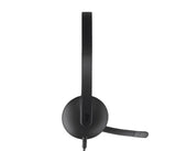Logitech 981-000507 hovedtelefoner/headset Ledningsført Kontor/Callcenter Sort