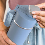 Ninja Thirsti Dagligt forbrug, Fitness, Vandring, Sport 530 ml Plast, Rustfrit stål Blå