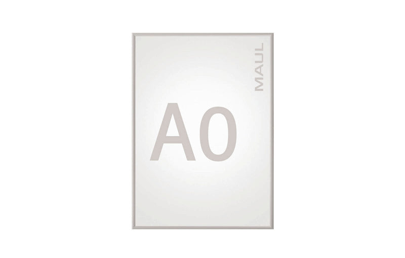 MAUL 6604008 vægramme 870 x 122 mm Rektandel Sølv