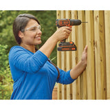 Black & Decker BDCDC18-QW bor 650 rpm Sort, Orange
