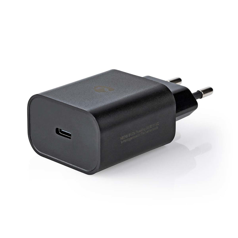 Nedis WCQC402ABK oplader til mobil enhed Universel Sort Vekselstrøm Indendørs