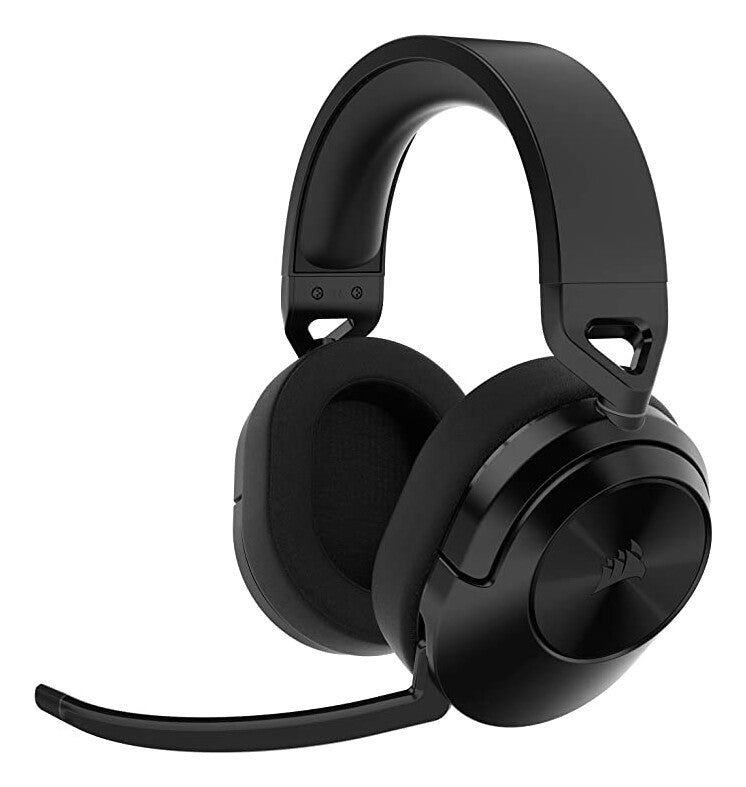 Corsair HS55 WIRELESS Headset Trådløs Spil Bluetooth Sort, Kulfiber