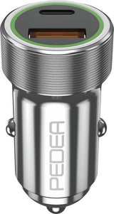 PEDEA 60040110 oplader til mobil enhed Universel Sølv Vekselstrøm Hurtig opladning Automatisk