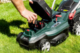 Metabo RM 36-18 LTX BL 36 Manuel plæneklipper Batteri Sort