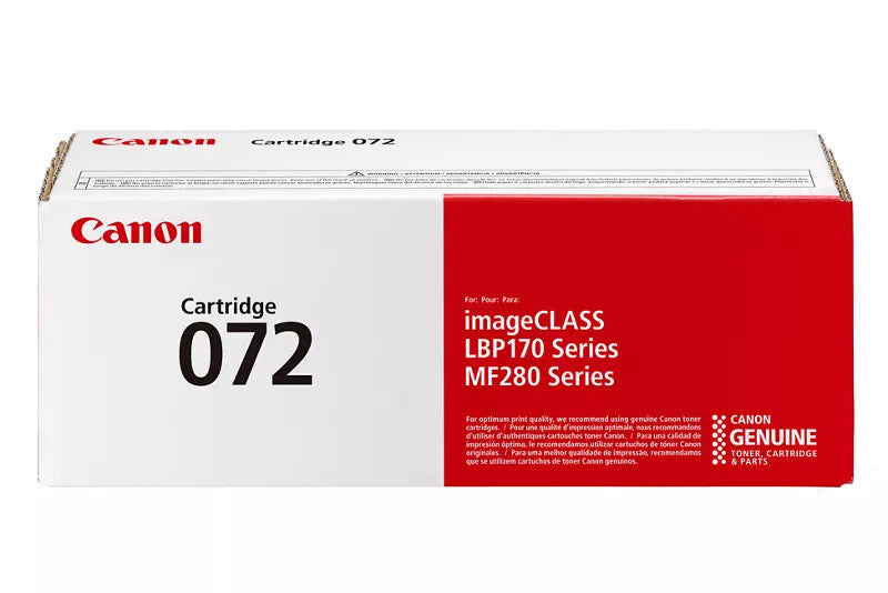 Canon 072 tonerpatron 1 stk Original Sort