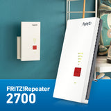 Repeater 2700 Netværksgentager 125 Mbit/s Hvid