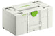 Festool SYS3 L 237 Værktøjskasse Grøn, Hvid