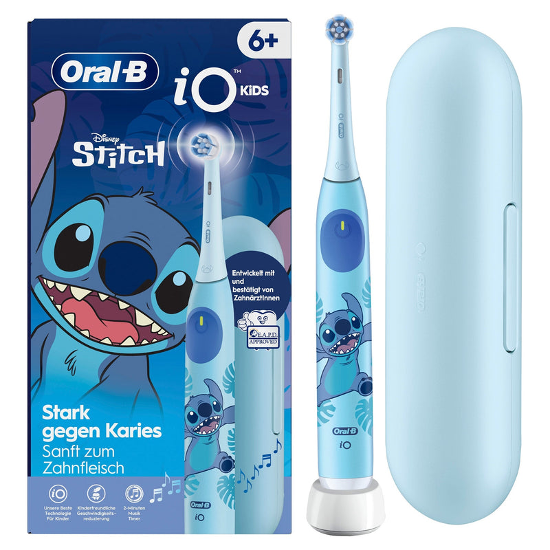 Oral-B iO Kids Stitch Barn Roterende tandbørste Blå