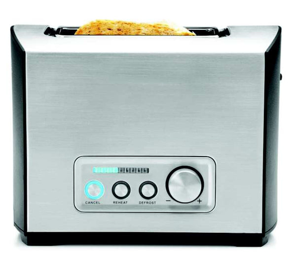 Gastroback Design Pro 2S 9 2 skive(r) 950 W Sort, Rustfrit stål