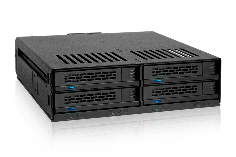 Icy Dock MB324SP-1B drevkabinet HDD/SSD kabinet Sort 2.5"