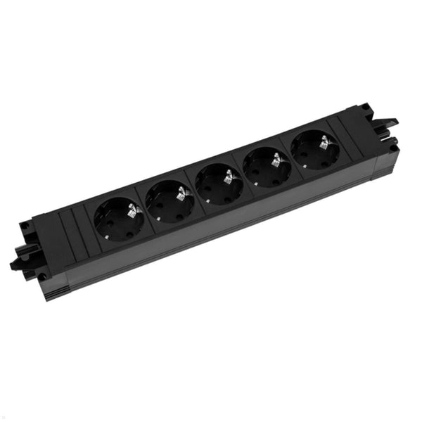 Bachmann 906.18821 stikkontakt Type F Sort