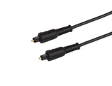 Prokord TL-001 lydkabel 0,5 m Toslink Sort