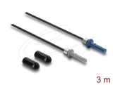 DeLOCK 91035 fiber adapter 1 stk Sort, Grå, Blå