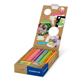 Staedtler 140 C6P2 farveblyant Lyserød, Grøn, Lyse Blå, Orange, Violet 5 stk