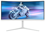 Philips Evnia 5000 34M2C5501A/00 computerskærm 86,4 cm (34") 3440 x 1440 pixel Wide Quad HD LCD Hvid