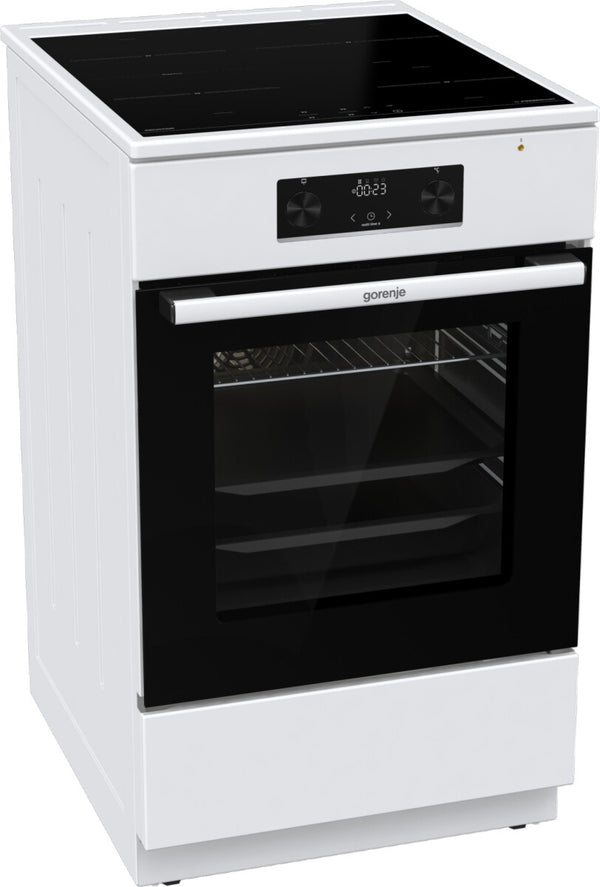 Gorenje GEIT5C60WPG Fritstående komfur Elektrisk Zone induktionskogeplade Hvid