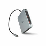 DICOTA D32057 interface hub USB Type-C 10000 Mbit/s Sølv