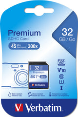 Verbatim Premium 32 GB SDHC Klasse 10